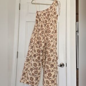 Floral Print Jumpsuit